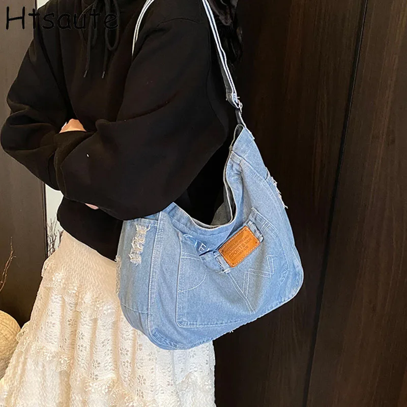Large Tote Crossbody Bags for Women Denim Shoulder Bag for Daily Essentials bags for woman luxury bags designers handbag
Large Tote Crossbody Bags for Women Denim Shoulder Bag for Daily Essentials bags for woman luxury bags designers handbag