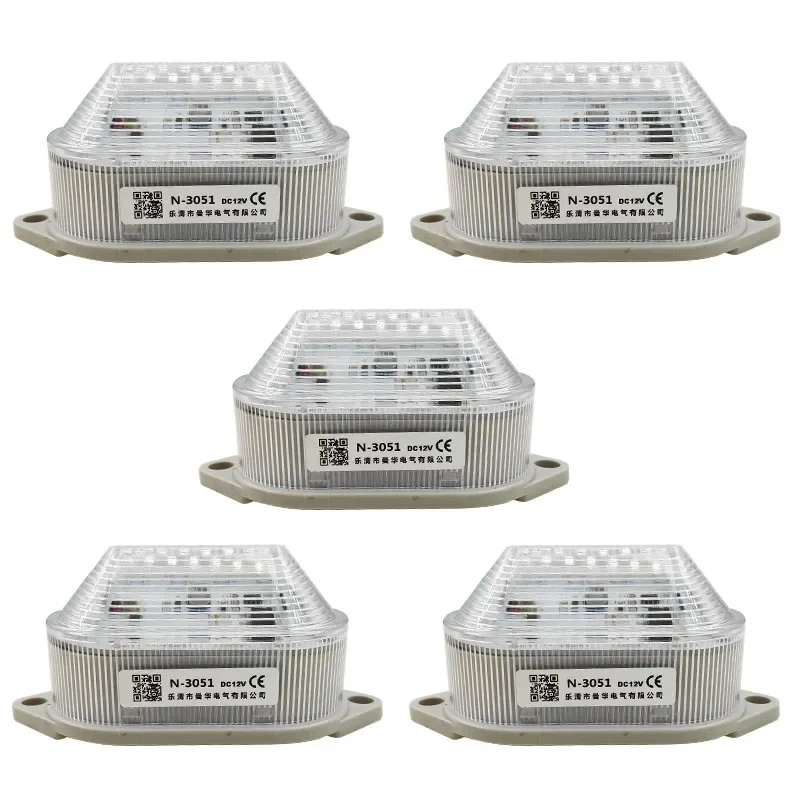 5pcs Dual Color Red/Blue LED Strobe Signal Warning Light N-3051 Indicator Lamp Small Flashing Light for Security Alarm12V24V220V
5pcs Dual Color Red/Blue LED Strobe Signal Warning Light N-3051 Indicator Lamp Small Flashing Light for Security Alarm12V24V220V