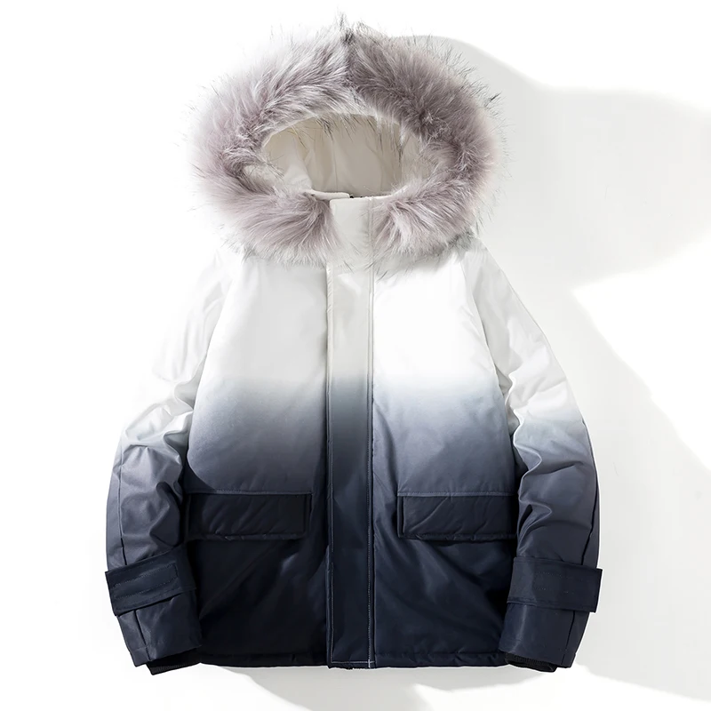 Winter Jacket Men Nice Fur Collar Hooded Thick Warm Cotton Outwear Man Patchwork Parka And Coats Windbreaker Parkas Male S-3XL
Winter Jacket Men Nice Fur Collar Hooded Thick Warm Cotton Outwear Man Patchwork Parka And Coats Windbreaker Parkas Male S-3XL
