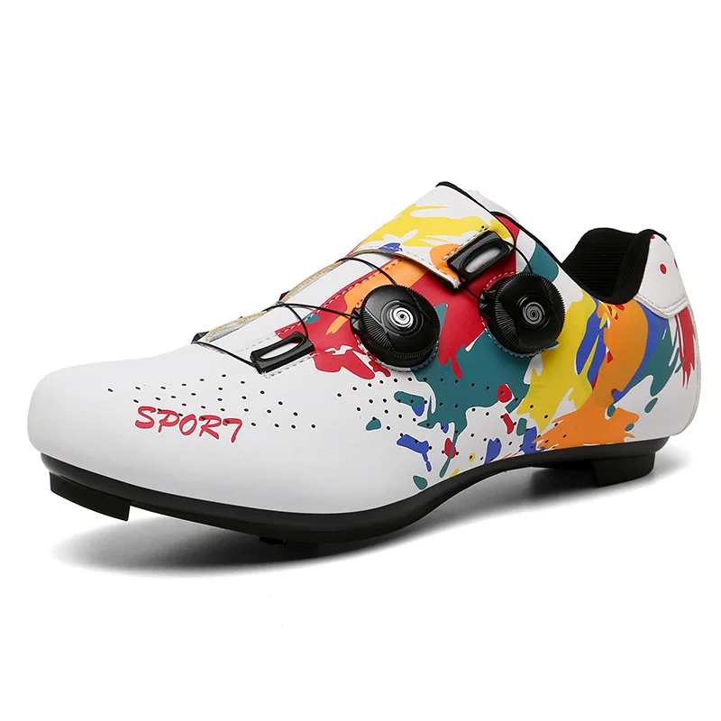 Mens Womens Compatible with Peloton Indoor Riding Shoes Road Bicycle Shoes with Look SPD SL Delta Cleats Outdoor Pedal Bike Shoe
Mens Womens Compatible with Peloton Indoor Riding Shoes Road Bicycle Shoes with Look SPD SL Delta Cleats Outdoor Pedal Bike Shoe