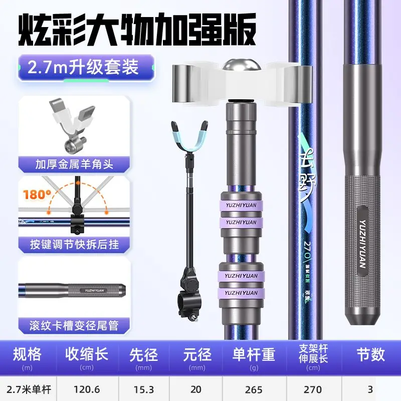 Yu Zhi Yuan новая модель карбоновой подставки для удочки
Yu Zhi Yuan новая модель карбоновой подставки для удочки