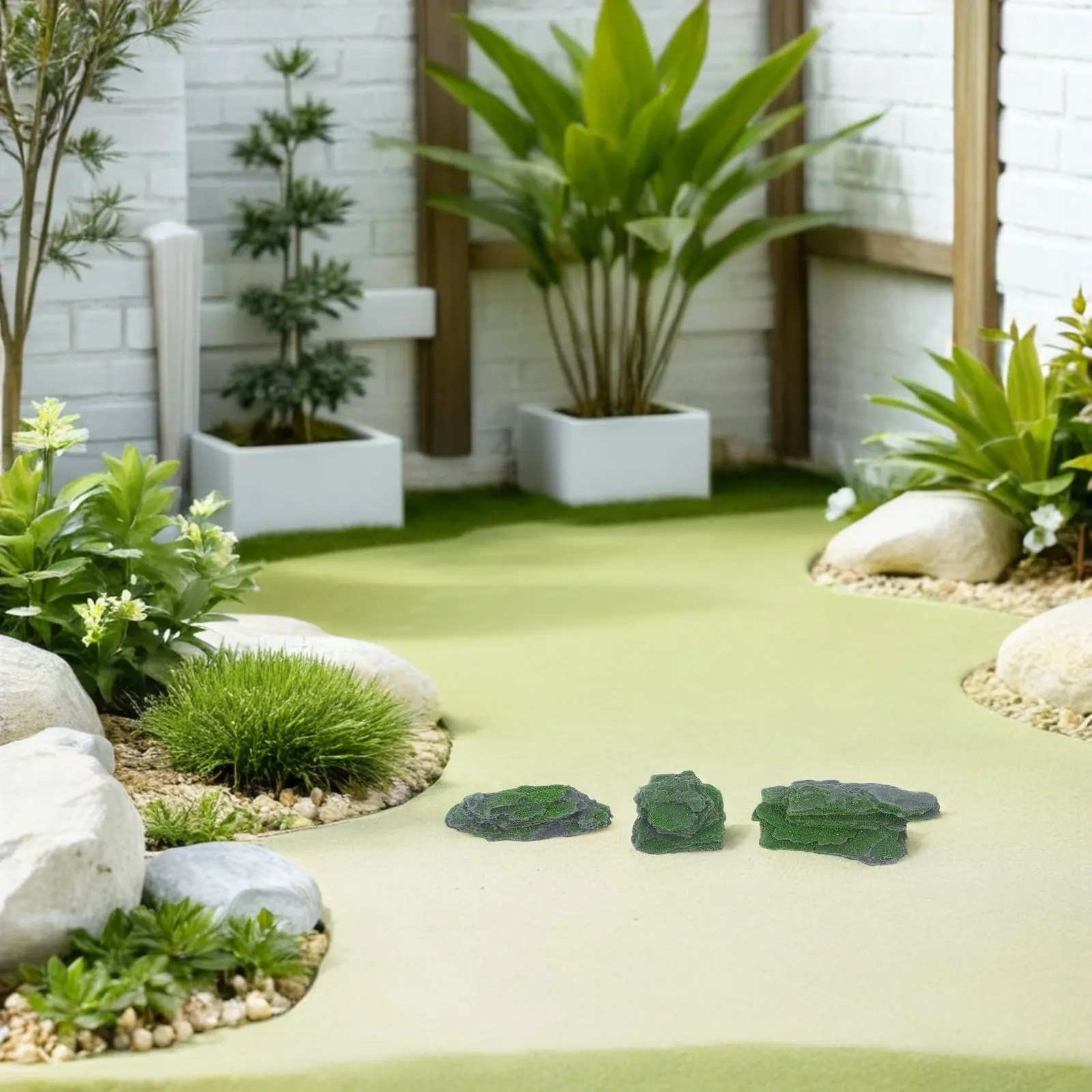 7Pcs Miniature Moss Rocks Matte Photogenic Faux Landscape Rocks for Crafting Artificial Moss Decorations Glass Cabinet Office
7Pcs Miniature Moss Rocks Matte Photogenic Faux Landscape Rocks for Crafting Artificial Moss Decorations Glass Cabinet Office
