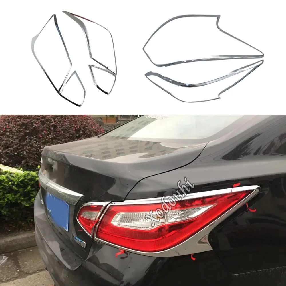 Car Styling Eyebrow ABS Chrome Cover Trim For Nissan Altima Teana 2013 2014 2015 2016 2017 2018 Back Tail Rear Light Lamp Frame
Car Styling Eyebrow ABS Chrome Cover Trim For Nissan Altima Teana 2013 2014 2015 2016 2017 2018 Back Tail Rear Light Lamp Frame