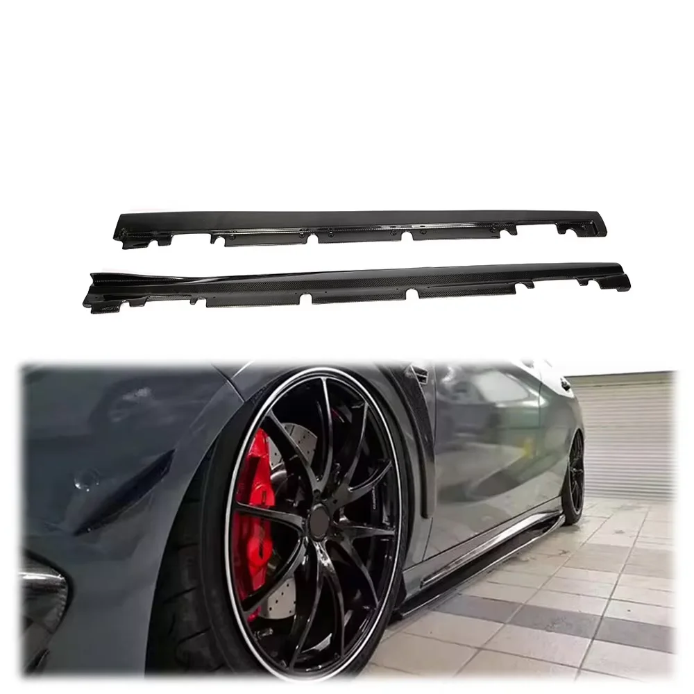 W176 Carbon Fiber Side Skirt Spoiler Lip Fit For Benz W117 C117 CLA45 W176 A45 13-18
W176 Carbon Fiber Side Skirt Spoiler Lip Fit For Benz W117 C117 CLA45 W176 A45 13-18