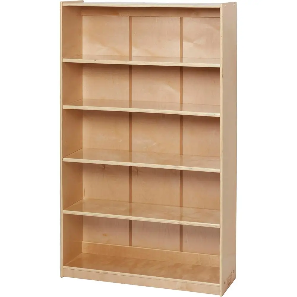 Adjustable 5-Tier Bookshelf, 60 High, Natural Finish, Children's Furniture
Adjustable 5-Tier Bookshelf, 60 High, Natural Finish, Children's Furniture