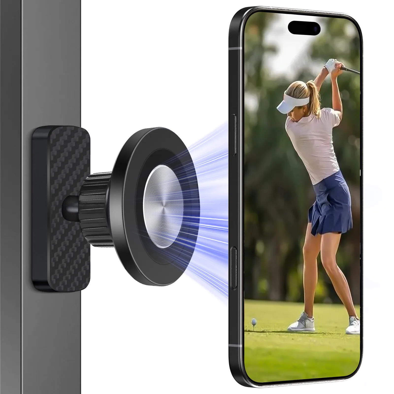 Magnetic Phone Holder for Gym Golf Cart Tractor 360° Rotation iPhone Bike Holder
Magnetic Phone Holder for Gym Golf Cart Tractor 360° Rotation iPhone Bike Holder