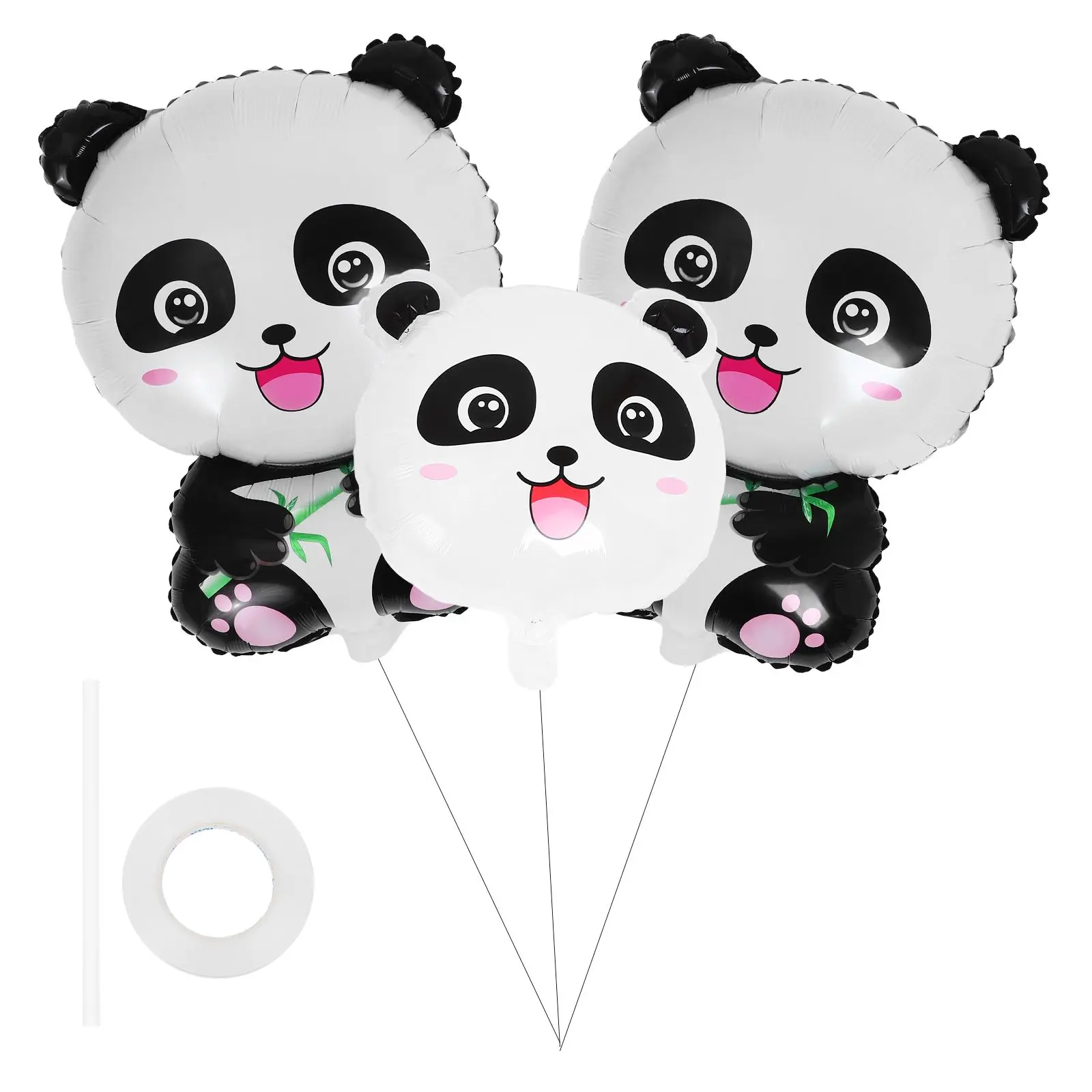 3 pcs Aluminum Film Balloons Cartoon Panda Design Decorations Kids Birthday Forest Theme Accessories Balloon Set
3 pcs Aluminum Film Balloons Cartoon Panda Design Decorations Kids Birthday Forest Theme Accessories Balloon Set