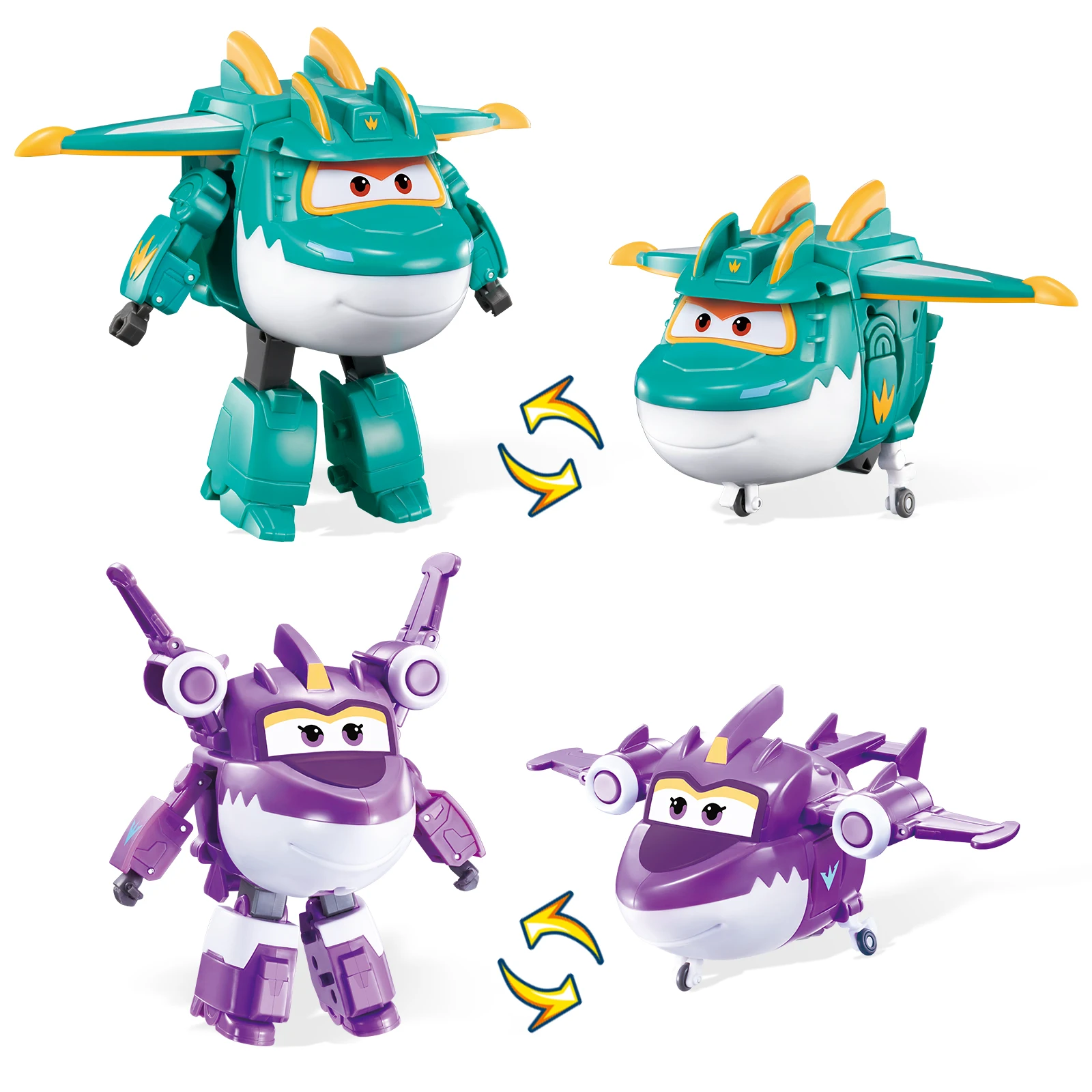 Super Wings Transformable Toys, 5 in Tino & Sally Airplane Transforming Figures Toys Set, 2 in 1 Mode Rescue Bots Toy fo
Super Wings Transformable Toys, 5 in Tino & Sally Airplane Transforming Figures Toys Set, 2 in 1 Mode Rescue Bots Toy fo