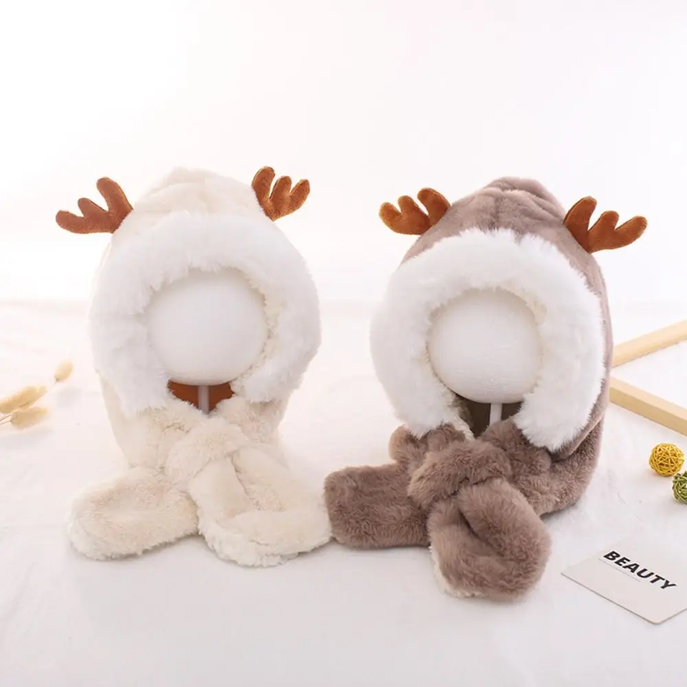 Cute Cartoon Kids Integrated Cap Scarf Plush Windproof Baby Hat With Scarf Soft Thickening Beanie Hat Scarf Autumn Winter
Cute Cartoon Kids Integrated Cap Scarf Plush Windproof Baby Hat With Scarf Soft Thickening Beanie Hat Scarf Autumn Winter