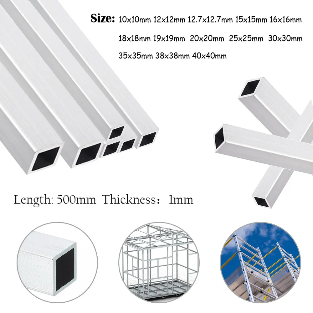 1 шт., 500 мм, маленькая квадратная трубка из нержавеющей стали 304, полый квадратный стальной стержень, прямоугольная трубка небольшого диаметра, размер 10-40 мм
1 шт., 500 мм, маленькая квадратная трубка из нержавеющей стали 304, полый квадратный стальной стержень, прямоугольная трубка небольшого диаметра, размер 10-40 мм