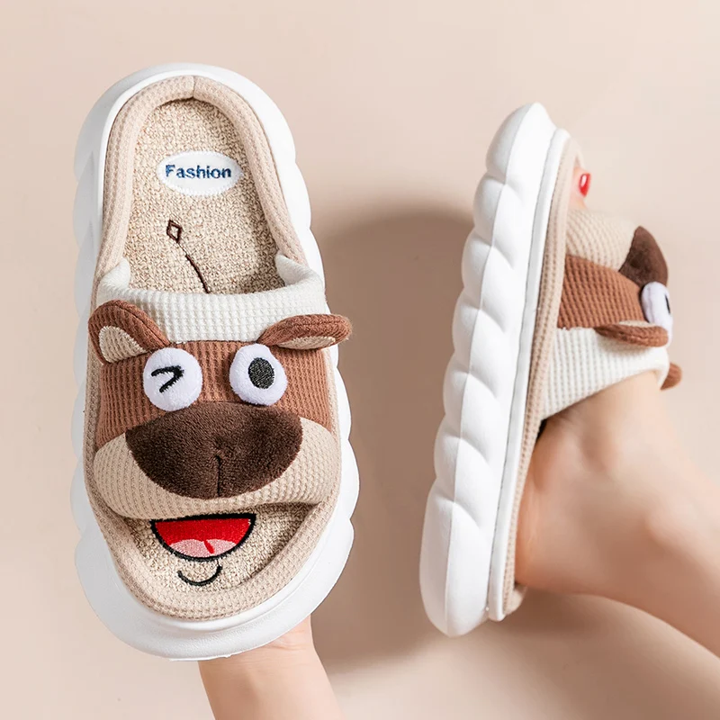 Warm slippers for women home shoes Animal Bear Platform Memory Foam Bedroom Slippers Winter House Footwear
Warm slippers for women home shoes Animal Bear Platform Memory Foam Bedroom Slippers Winter House Footwear