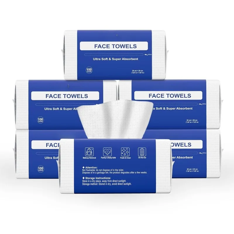 Face Towels, Disposable Biodegradable Clean Facial Wash Cloth for Sensitive Skin, Lint- free Facial Towels for Clean
Face Towels, Disposable Biodegradable Clean Facial Wash Cloth for Sensitive Skin, Lint- free Facial Towels for Clean