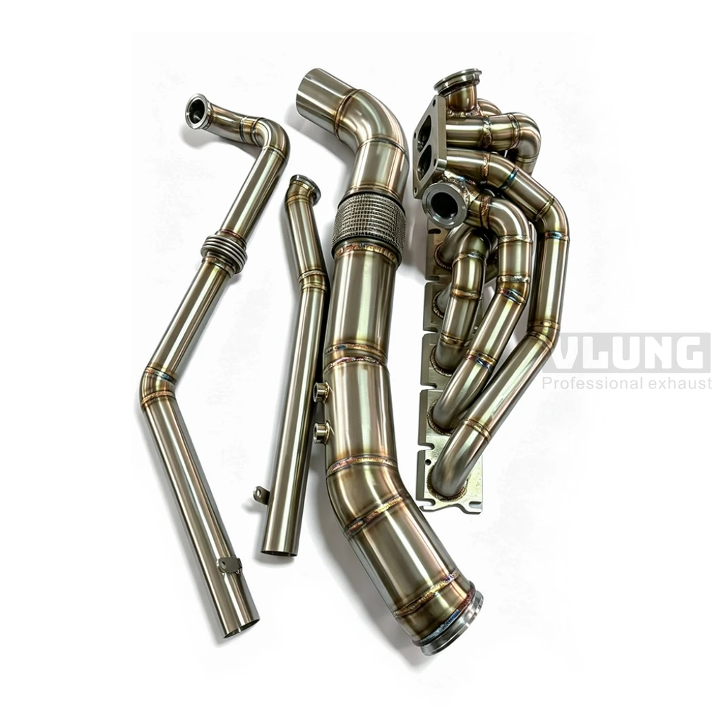 For BMW M240 M340 M440 540i 840i 640i 740i Gen2 B58 BMW G series chassis SS304 turbocharger T4 interface turbocharger manifold
For BMW M240 M340 M440 540i 840i 640i 740i Gen2 B58 BMW G series chassis SS304 turbocharger T4 interface turbocharger manifold
