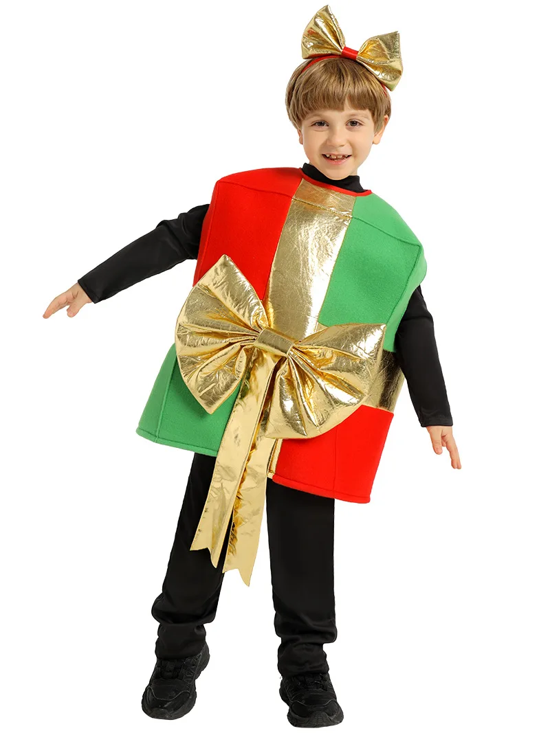 Unisex Niño Festival Christmas Carnival Costume Birthday Party Outfit Xmas Gift Box Fancy Dress Up Enfant Present Costumes
Unisex Niño Festival Christmas Carnival Costume Birthday Party Outfit Xmas Gift Box Fancy Dress Up Enfant Present Costumes