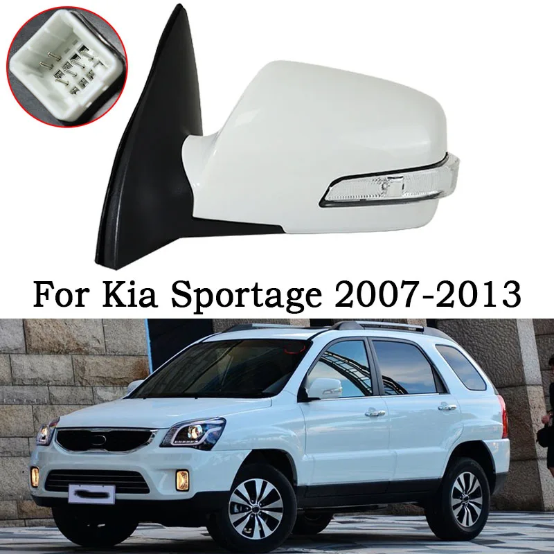 For Kia Sportage 2007 2008 2009 2010 2011 2012 2013 Auto Door Wing Side Rearview Mirror Assembly 5 Wire 6 Wire
For Kia Sportage 2007 2008 2009 2010 2011 2012 2013 Auto Door Wing Side Rearview Mirror Assembly 5 Wire 6 Wire