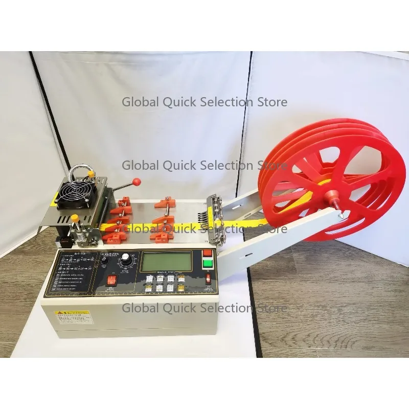 140T Computer automatic hot and cold Cloth belt cutting machine M-agic Adhesive Tape Zipper Webbing elastic band Ribbon cutter
140T Computer automatic hot and cold Cloth belt cutting machine M-agic Adhesive Tape Zipper Webbing elastic band Ribbon cutter