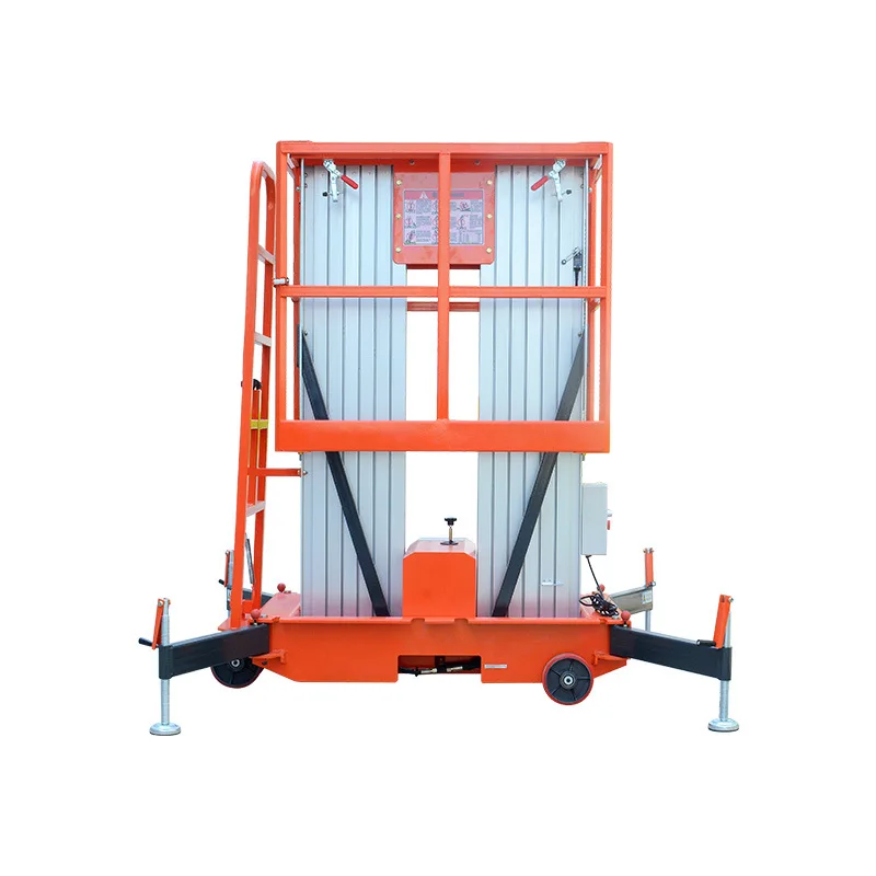 Single column aluminum lift household climbing mobile lifting platform
Single column aluminum lift household climbing mobile lifting platform