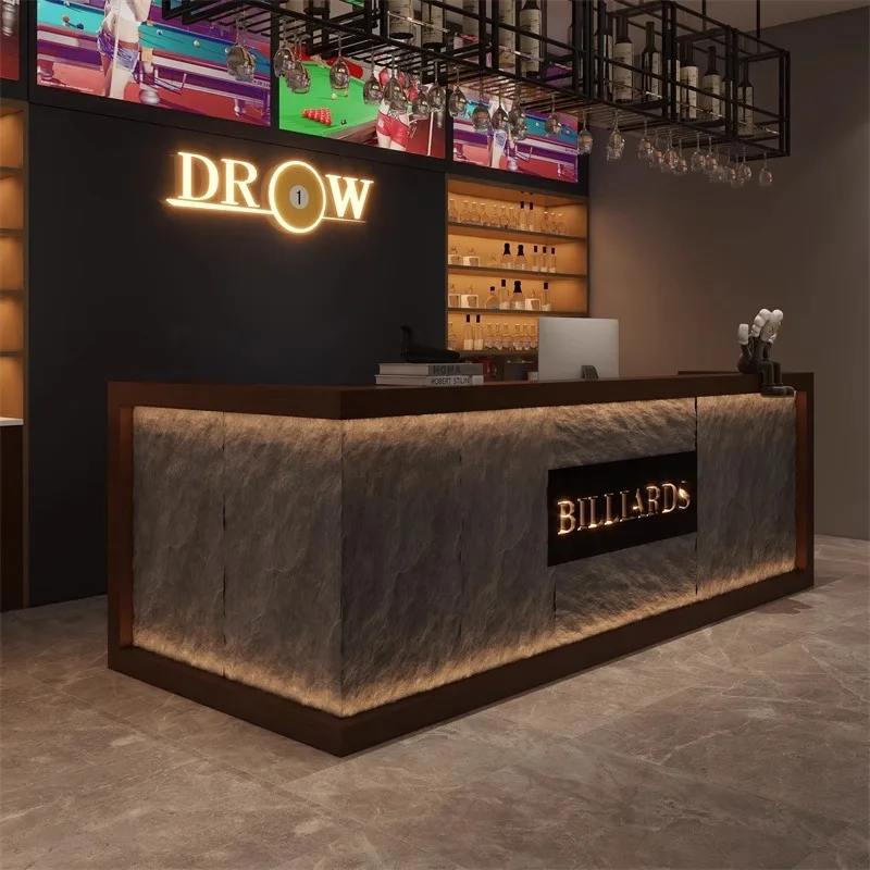 Ретро индустриальный стиль Бильярд Холл Бар Касса Тренажерный зал Шармная комната Отель Проживание в семье Компания Стойка регистрации Шкаф для приема
Ретро индустриальный стиль Бильярд Холл Бар Касса Тренажерный зал Шармная комната Отель Проживание в семье Компания Стойка регистрации Шкаф для приема