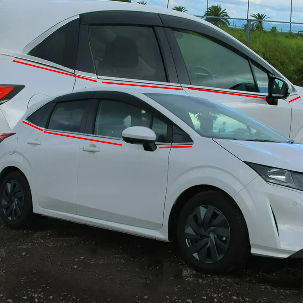 For Nissan Note E13 2021 + Car Styling Glass Side Molding Door Window Trim Strip Cover Protector Decoration Accessories Sticker
For Nissan Note E13 2021 + Car Styling Glass Side Molding Door Window Trim Strip Cover Protector Decoration Accessories Sticker