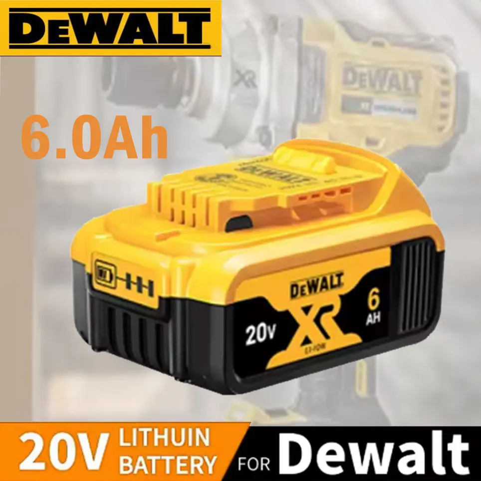 DCB200 20V Battery Compatible with dewalt power Tools 20V 6.0Ah rechargeable electric tool Lithium batteries 20V 6.0Ah
DCB200 20V Battery Compatible with dewalt power Tools 20V 6.0Ah rechargeable electric tool Lithium batteries 20V 6.0Ah