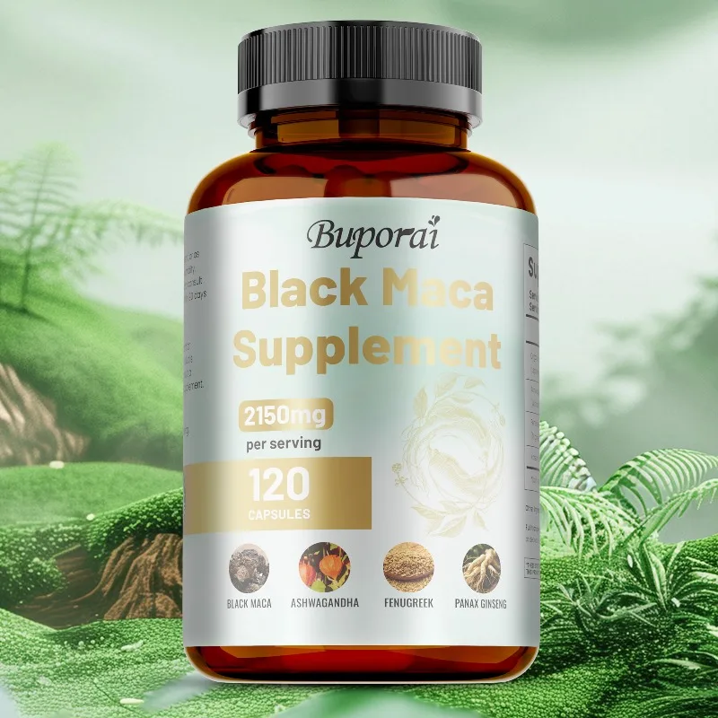 Male Enhancing Black Maca Capsules - Balance Hormones, Improve Athletic Performance, Replenish Physical Strength, Improve Mood
Male Enhancing Black Maca Capsules - Balance Hormones, Improve Athletic Performance, Replenish Physical Strength, Improve Mood