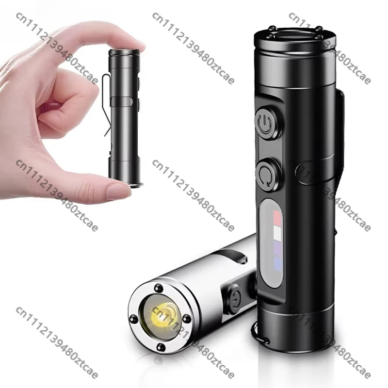 500 Lumens Rechargeable Keychain Flashlight Mini EDC Pocket Camping Light with Magnetic Side Light
500 Lumens Rechargeable Keychain Flashlight Mini EDC Pocket Camping Light with Magnetic Side Light