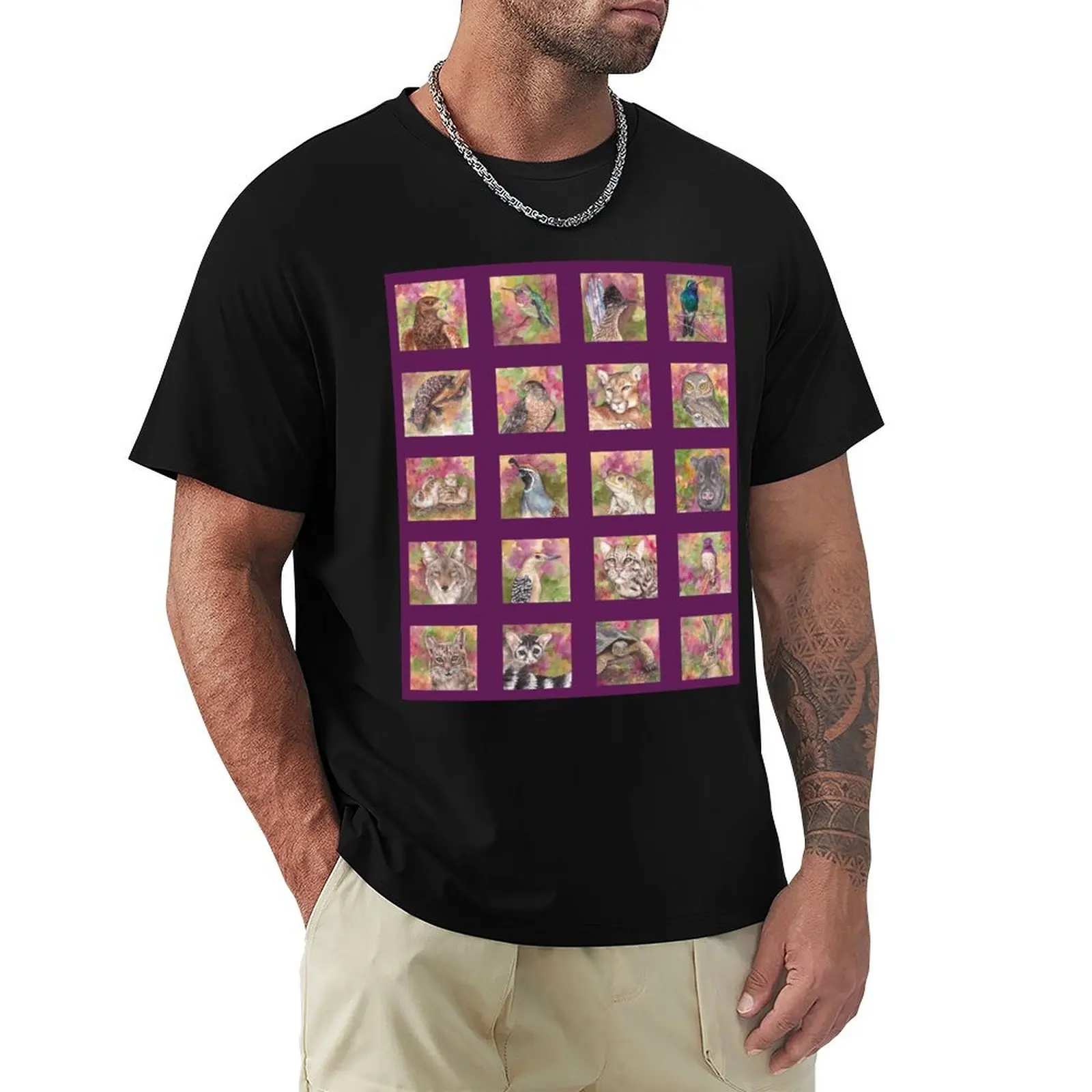 Sonoran Desert Life, Desert Animals Medley, Purple T-Shirt Dry Fit Running Short Sleeve Top
Sonoran Desert Life, Desert Animals Medley, Purple T-Shirt Dry Fit Running Short Sleeve Top