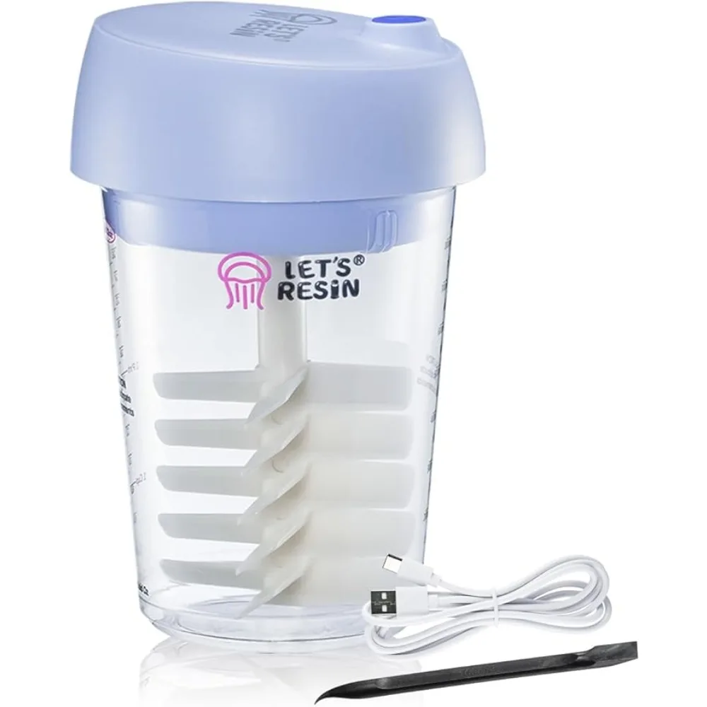 LET'S RESIN Auto Resin Mixer, Hands-Free Easy Clean Epoxy Mixer, Electric Stirrer 24Fl.oz Mixing, Resin Supplies Resin Casting
LET'S RESIN Auto Resin Mixer, Hands-Free Easy Clean Epoxy Mixer, Electric Stirrer 24Fl.oz Mixing, Resin Supplies Resin Casting