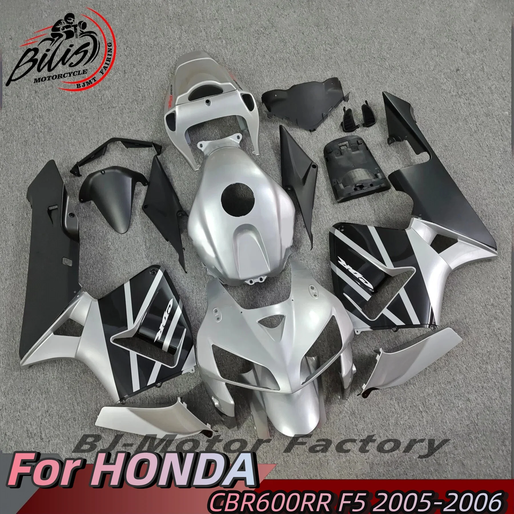 Motorcycle Fairing Kit For Honda CBR600RR CBR600 F5 2005 2006 Plastic Fairings CBR 600 RR 05 06 Black Silver Body Frame Cover
Motorcycle Fairing Kit For Honda CBR600RR CBR600 F5 2005 2006 Plastic Fairings CBR 600 RR 05 06 Black Silver Body Frame Cover