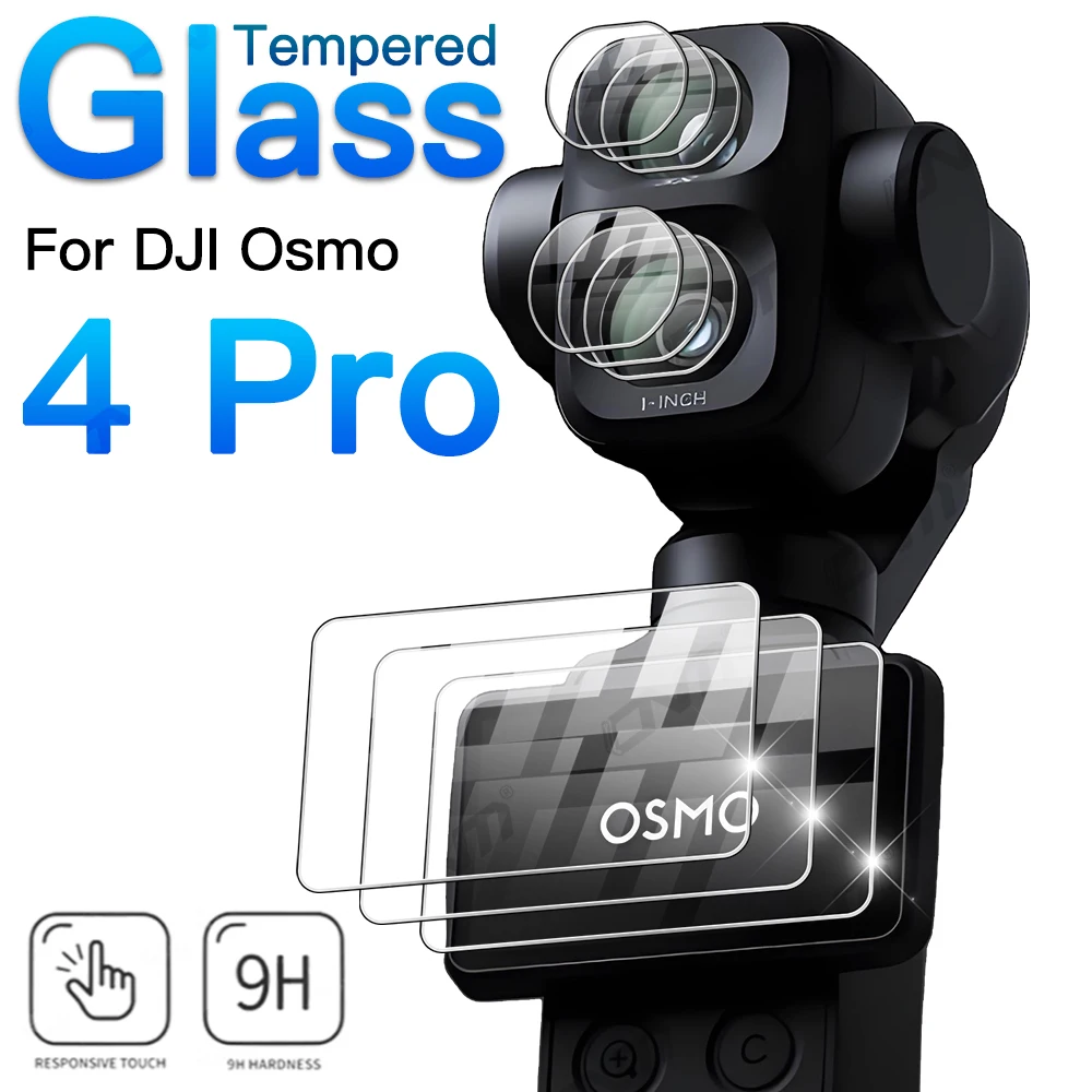 9H Tempered Glass For DJI Osmo Pocket 4 Pro, Ultra-Clear Glass Camera Lens Screen Protector Film For DJI Pocket 4P Accessories
9H Tempered Glass For DJI Osmo Pocket 4 Pro, Ultra-Clear Glass Camera Lens Screen Protector Film For DJI Pocket 4P Accessories