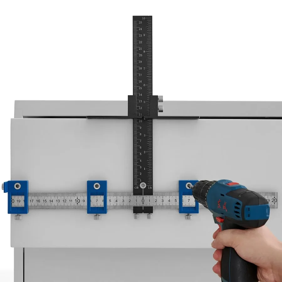 Cabinet Hardware Jig Aluminum Alloy and Stainless Steel Cabinet Handle Jig with Center Punch Adjustable Cabinet Hardware Templ
Cabinet Hardware Jig Aluminum Alloy and Stainless Steel Cabinet Handle Jig with Center Punch Adjustable Cabinet Hardware Templ