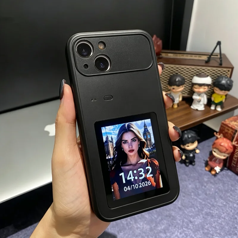 Dynamic phone case for iPhone 17 Pro Max, colorful screen, multi-functional AI protective case, display protector for 17 Pro/16
Dynamic phone case for iPhone 17 Pro Max, colorful screen, multi-functional AI protective case, display protector for 17 Pro/16