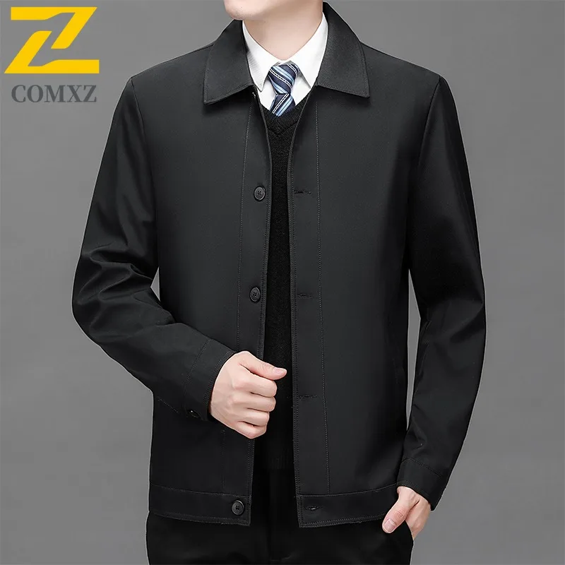 COMXZ Мужская зимняя новая куртка, утолщенная уличная работа, ветрозащитная теплая парка, минималистичная легкая одежда с воротником-стойкой
COMXZ Мужская зимняя новая куртка, утолщенная уличная работа, ветрозащитная теплая парка, минималистичная легкая одежда с воротником-стойкой