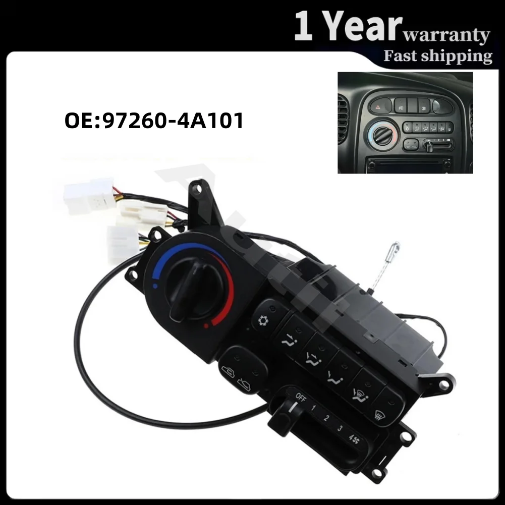 97260-4A101 for Hyundai Starex H1 I800 Libero JAC Refine Climate AC Air Conditioning Control Panel Switch Control Assembly Parts
97260-4A101 for Hyundai Starex H1 I800 Libero JAC Refine Climate AC Air Conditioning Control Panel Switch Control Assembly Parts