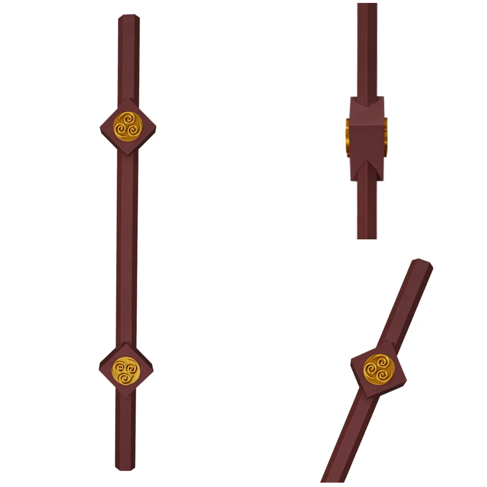 Last Cosplay Airbender Aang Cartoon Avatar Dress Up Performance Props Samurai's staff Halloween Party Roleplay Stage Accessories
Last Cosplay Airbender Aang Cartoon Avatar Dress Up Performance Props Samurai's staff Halloween Party Roleplay Stage Accessories