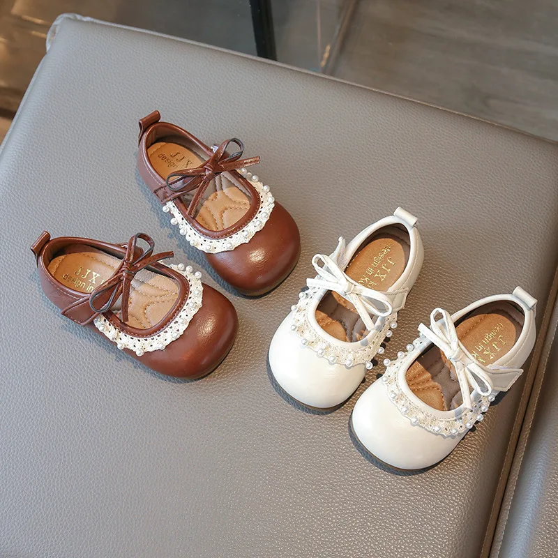 Girls Pearl Lace Bow Mary Jane Flats Toddler Cute Princess Summer Shoes Kids Soft Sole Non-Slip Dress Flats
Girls Pearl Lace Bow Mary Jane Flats Toddler Cute Princess Summer Shoes Kids Soft Sole Non-Slip Dress Flats