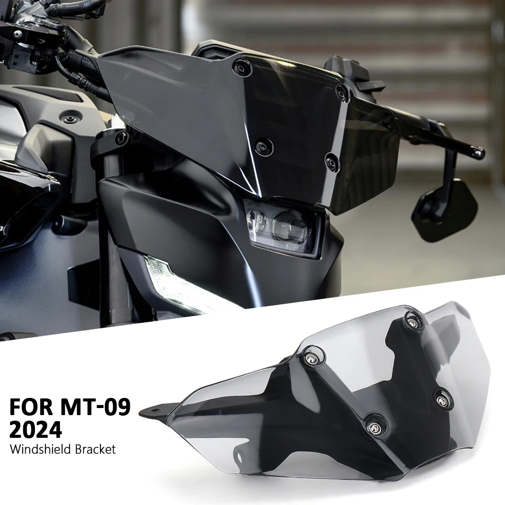 MT09 2024 Motorcycle Wind Deflector Shield Screen Bracket Windshield Windscreen For YAMAHA MT-09 MT 09 mt09 Mt09
MT09 2024 Motorcycle Wind Deflector Shield Screen Bracket Windshield Windscreen For YAMAHA MT-09 MT 09 mt09 Mt09
