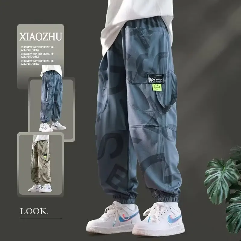 Boy Clothes Kids Pants 8 To 10 Years Male Ice Silk Trousers Korean Children'S Clothes 2024 5 6 7 8 9 10 11 12 13 14 15 Year
Boy Clothes Kids Pants 8 To 10 Years Male Ice Silk Trousers Korean Children'S Clothes 2024 5 6 7 8 9 10 11 12 13 14 15 Year