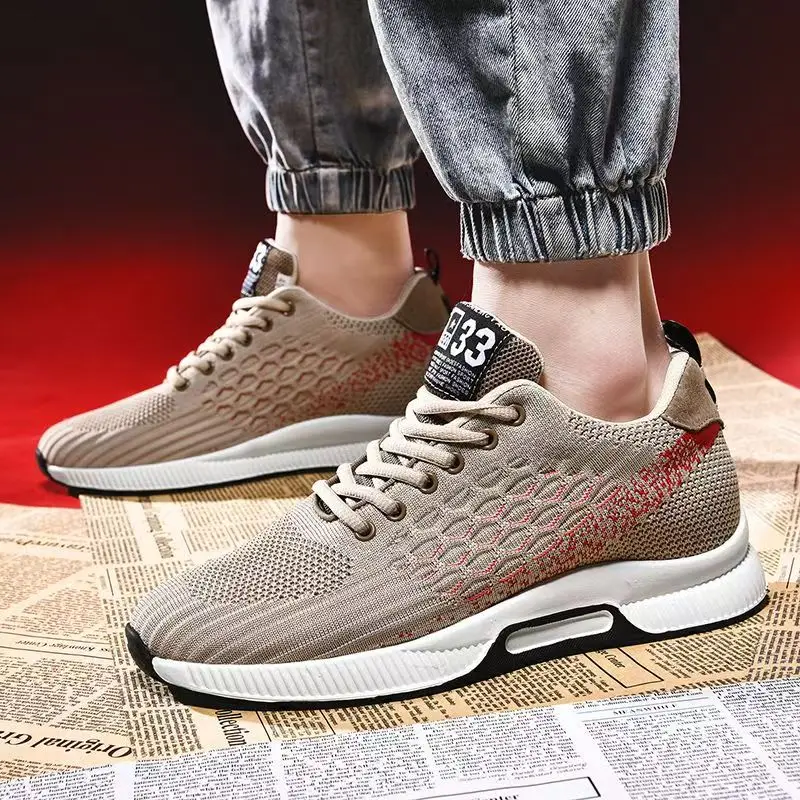 Men Air Mesh Increased Internal 6 cm Casual Sneakers Spring Summer New Soft sole Non Slip Breathable Lace Up Casual Running shoe
Men Air Mesh Increased Internal 6 cm Casual Sneakers Spring Summer New Soft sole Non Slip Breathable Lace Up Casual Running shoe