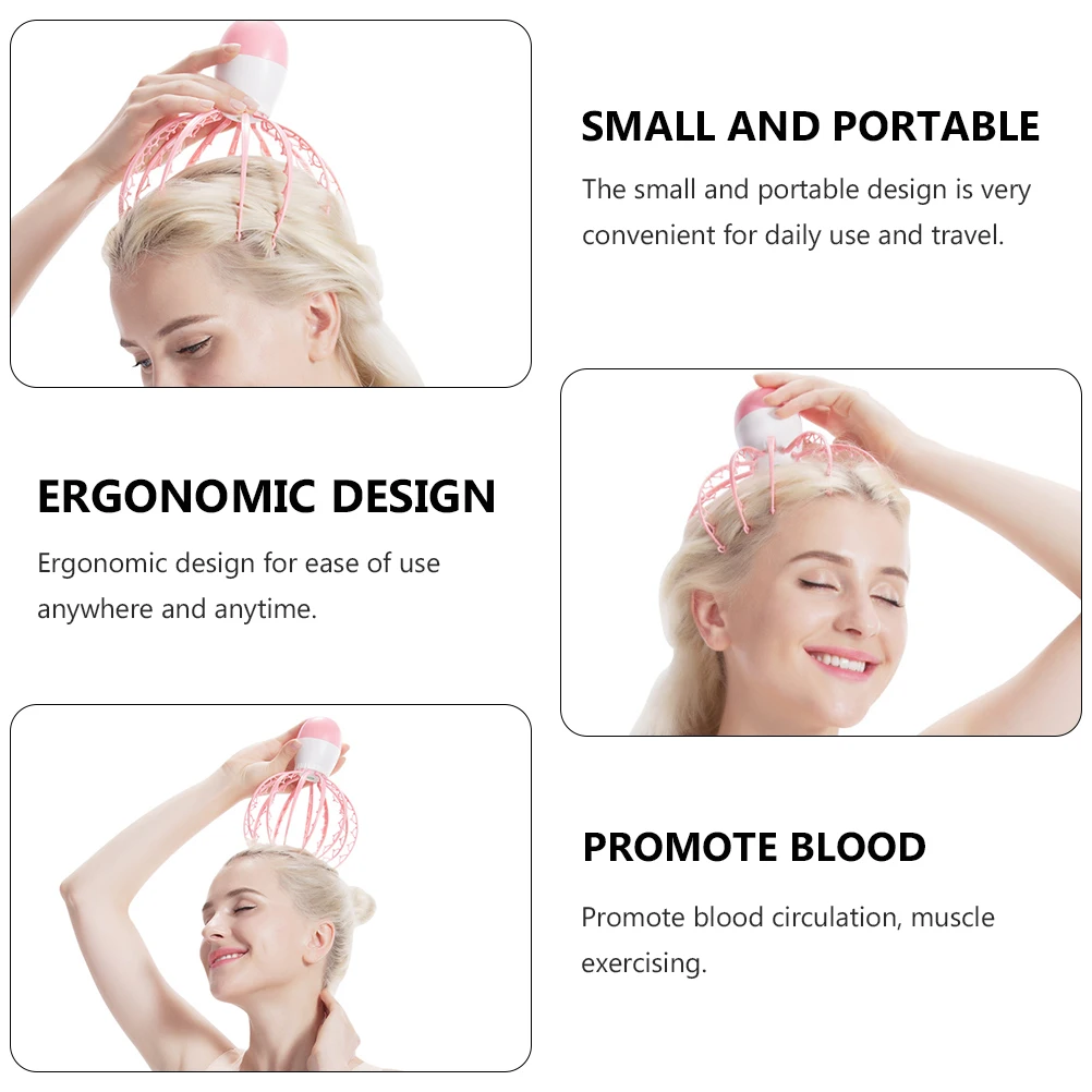 Octopus Head Massager ABS Portable Daily Use Travel Ergonomic H held Scalp Massager Gua Sha Tool Relax Muscle Blood Circulation
Octopus Head Massager ABS Portable Daily Use Travel Ergonomic H held Scalp Massager Gua Sha Tool Relax Muscle Blood Circulation