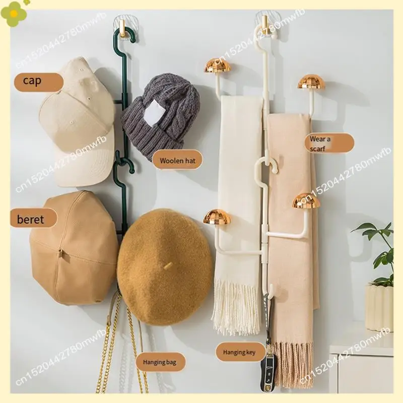 LDHL 2PCS 360 Rotated Hooks Hat Rack Baseball Caps Hat Organizer Holder For Hanger & Room Closet Display
LDHL 2PCS 360 Rotated Hooks Hat Rack Baseball Caps Hat Organizer Holder For Hanger & Room Closet Display