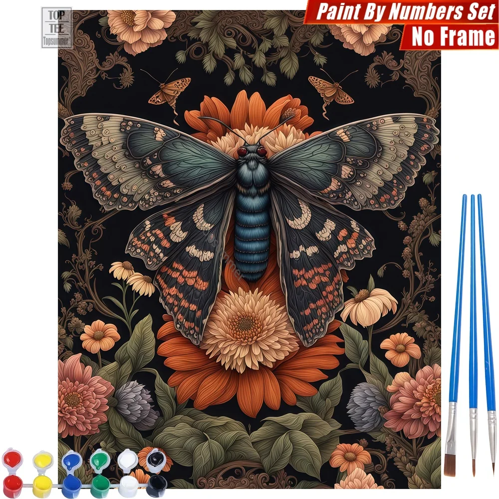 Moth Orange Flower Paint By Number Set - Moth Intricate Patterns Canvas Wall Art Thanksgiving Day Gift For Mom
Moth Orange Flower Paint By Number Set - Moth Intricate Patterns Canvas Wall Art Thanksgiving Day Gift For Mom