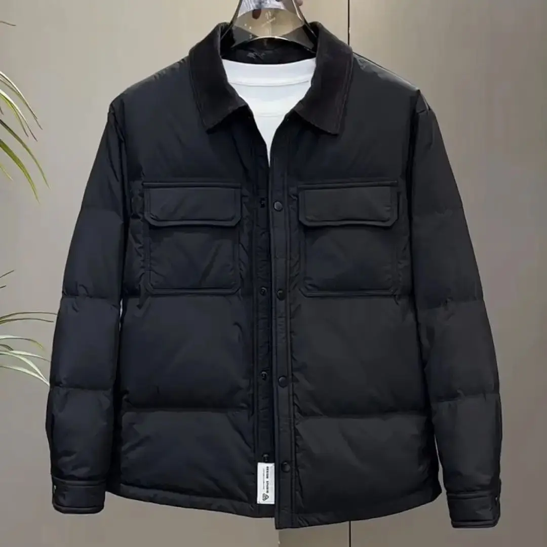 Мужская модная легкая короткая пуховая куртка для зимы, повседневная, ультракороткая, в стиле Cleanfit, верхняя одежда
Мужская модная легкая короткая пуховая куртка для зимы, повседневная, ультракороткая, в стиле Cleanfit, верхняя одежда