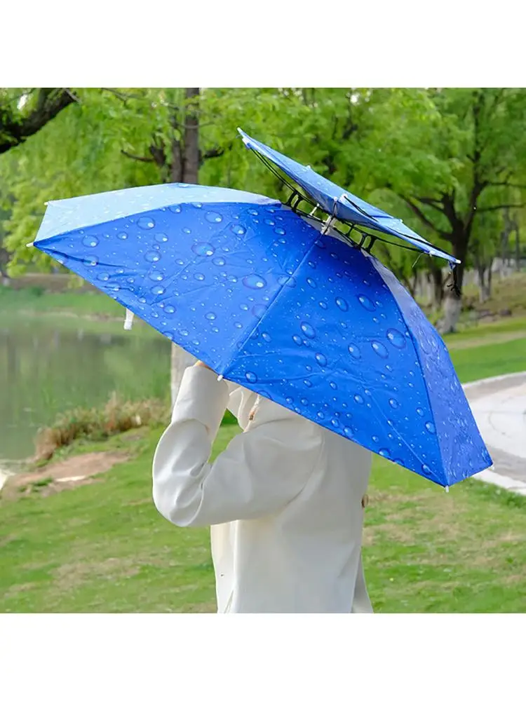 Fishing Umbrella Hat Camouflage Silver Plastic Hat Umbrella Outdoor Foldable Golf Fishing Camping Headwear Cap Umbrella
Fishing Umbrella Hat Camouflage Silver Plastic Hat Umbrella Outdoor Foldable Golf Fishing Camping Headwear Cap Umbrella