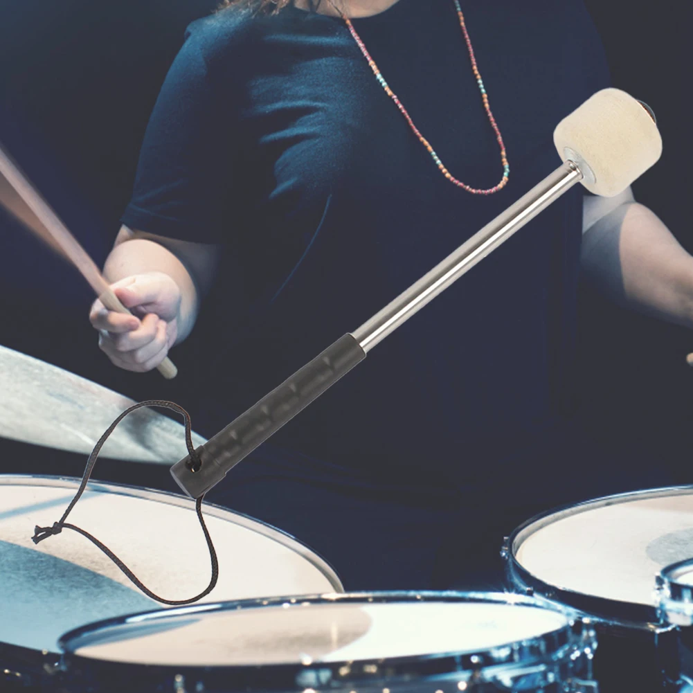 Percussion Mallets Professional Timpani Sticks Felt Head with Hanging Rope Musical Instrument Accessories for Drummers
Percussion Mallets Professional Timpani Sticks Felt Head with Hanging Rope Musical Instrument Accessories for Drummers