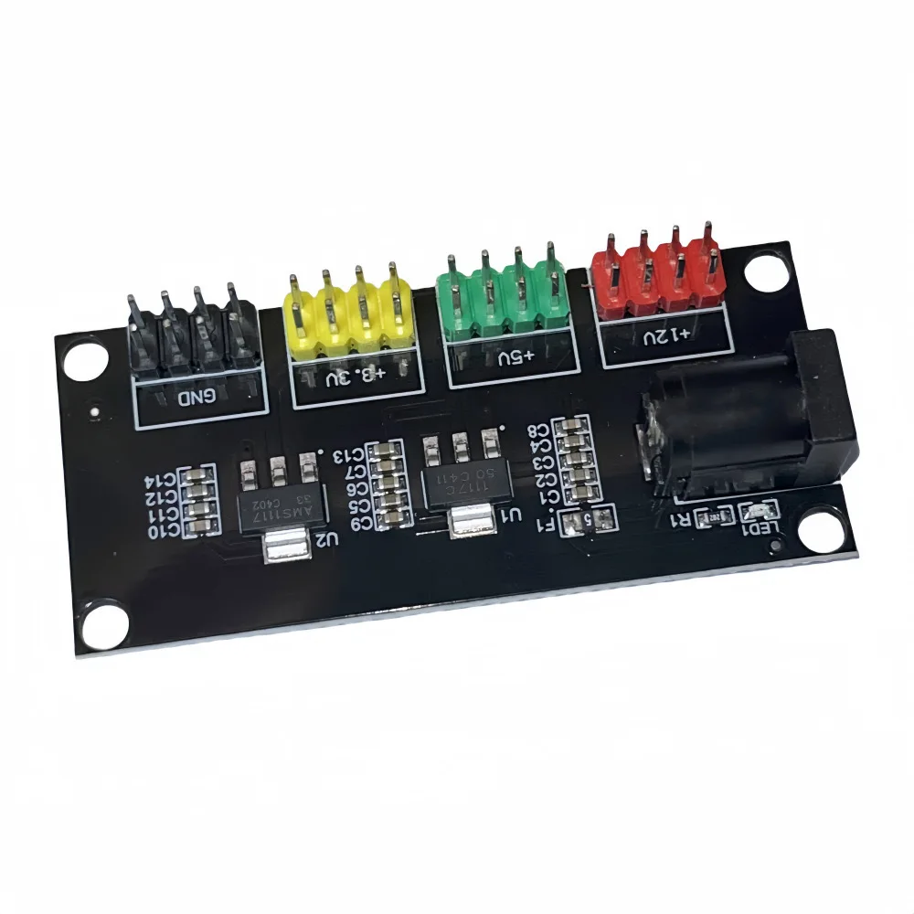 4pcs Multi Output Power Module DC DC 12V to 3.3V 5V 12V Triple Voltage Converter for Arduino Raspberry Pi
4pcs Multi Output Power Module DC DC 12V to 3.3V 5V 12V Triple Voltage Converter for Arduino Raspberry Pi
