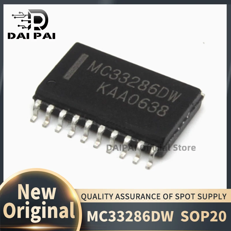 (10 шт./лот) 100% новый оригинальный набор микросхем MC33286DW MC33286 33286DW 33286 SOP-20
(10 шт./лот) 100% новый оригинальный набор микросхем MC33286DW MC33286 33286DW 33286 SOP-20