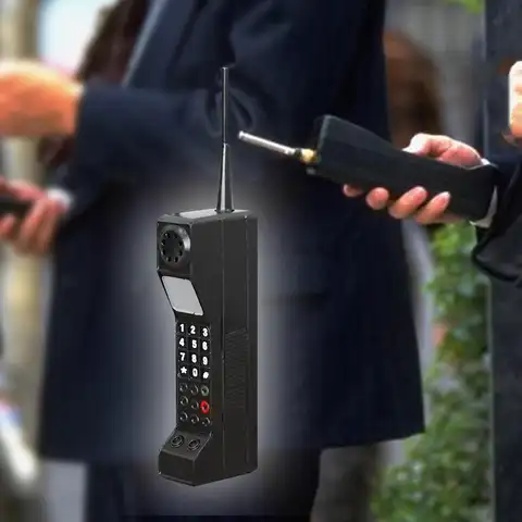 80S 90S Brick Mobile Phone Model for Desktop Home Photography Props