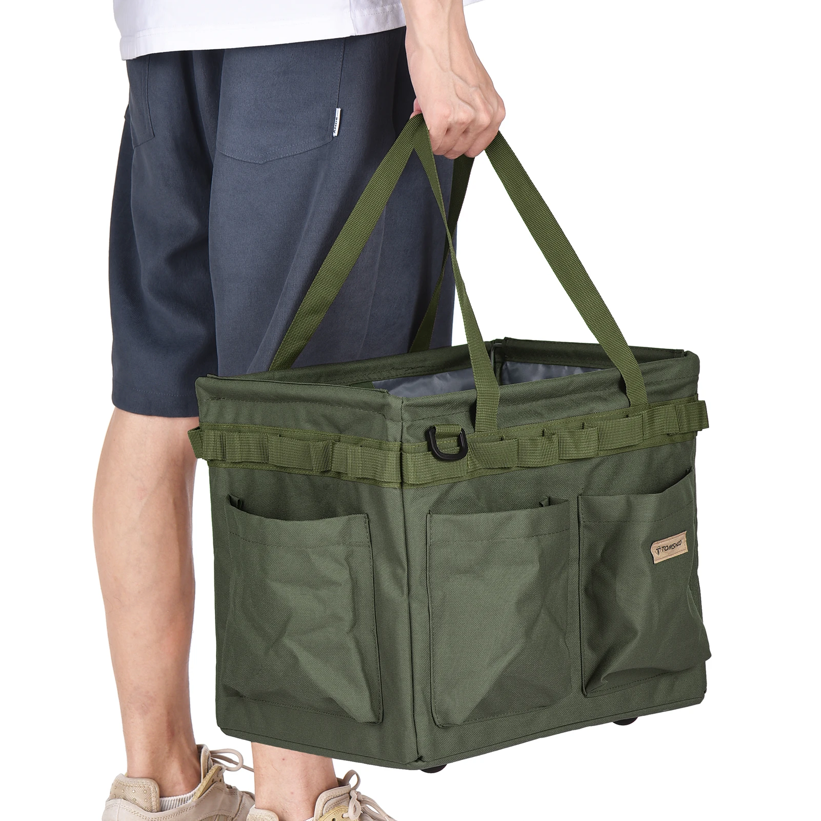 TOMSHOO Camping Tool Bag Collapsible Camping Gear Tool Storage Bag Box Carry Case
TOMSHOO Camping Tool Bag Collapsible Camping Gear Tool Storage Bag Box Carry Case