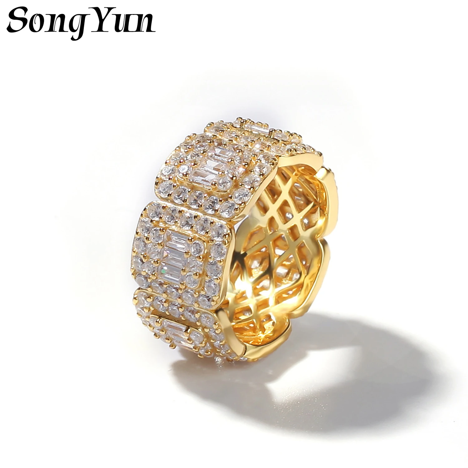 SongYun Jewelry MHT Quality Brass Ring Wedding Band CZ 7A Zircon Engagement Party Luxury Women Man Rings Fashion Jewelry
SongYun Jewelry MHT Quality Brass Ring Wedding Band CZ 7A Zircon Engagement Party Luxury Women Man Rings Fashion Jewelry